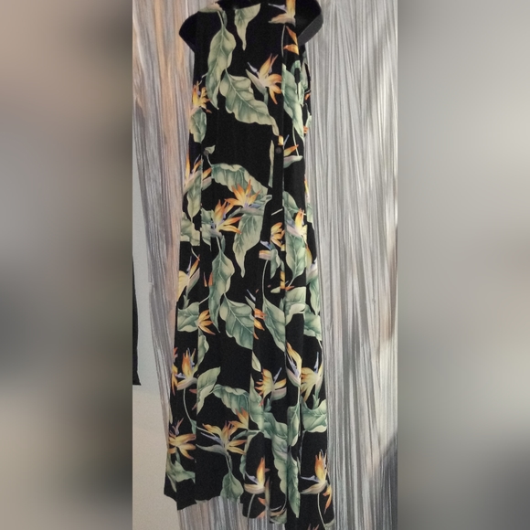 Paradise Found maxi dress in Birds of Paradise print Medium Hawaiian print dress - Picture 3 of 15